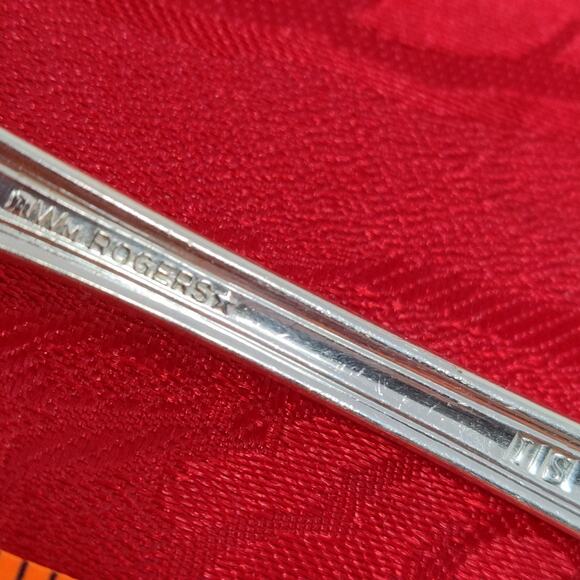 8X Tbsp COTILLION Rogers Vintage Silverplate Flatware IS Table Spoons - Picture 4 of 13